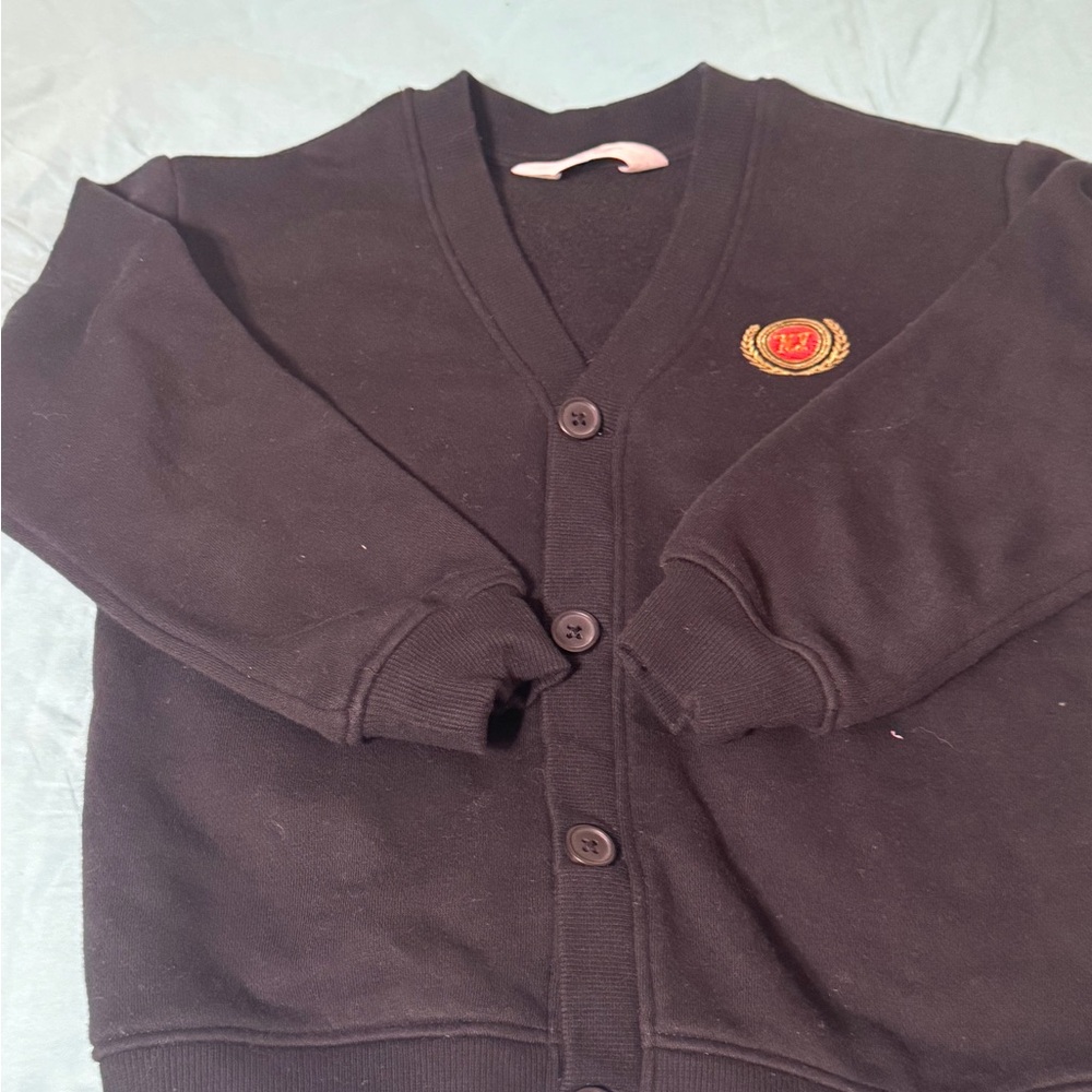 H&M Black Knit Cardigan